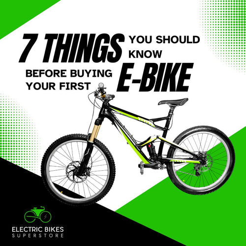 what to look for when buying an electric bicycle First eBike Purchase? 7 Key Things to Consider