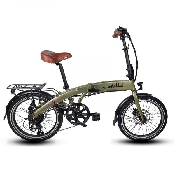 folding electric bicycle australia Rattan Foldable Ebikes 40.5AH Removable Battery 20